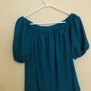 Anthropology off the shoulder top - new!